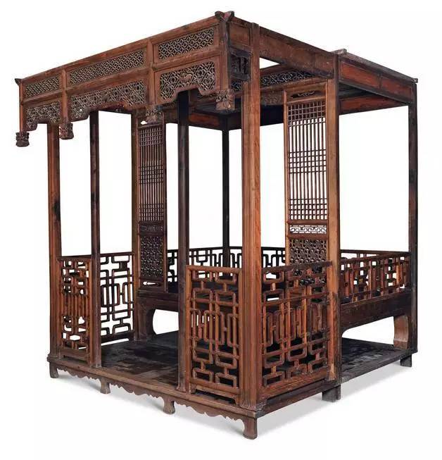四款造型古老的中式床，不一樣匠心啟航閱讀情!