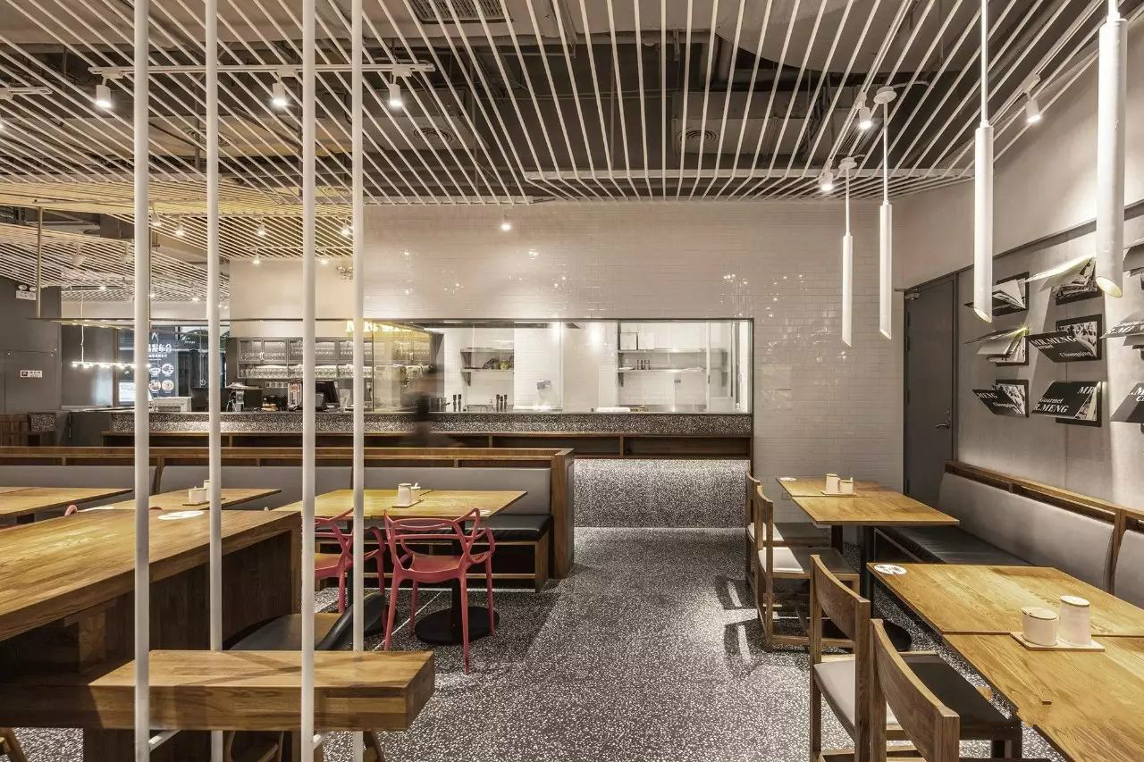 《孟非的小面》的餐廳裝修設計