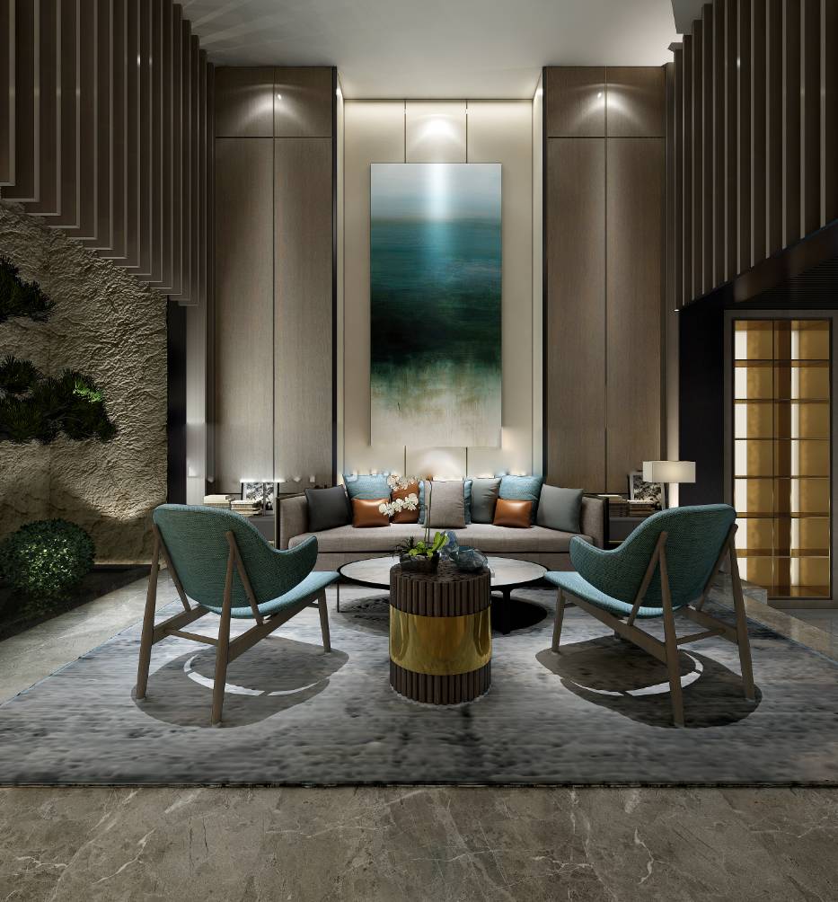 沙發(fā)墻裝修設(shè)計，最美不過新中式