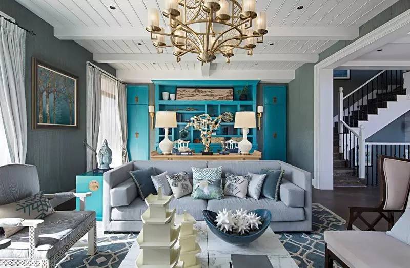 沙發(fā)墻裝修設(shè)計，最美不過新中式