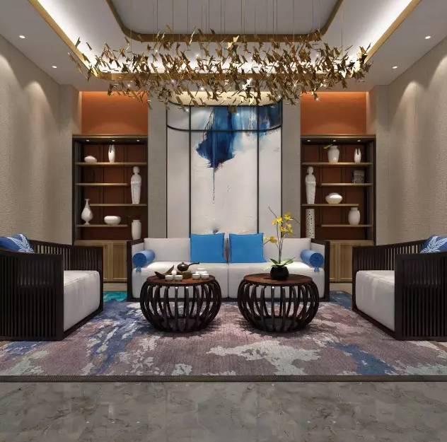 沙發(fā)墻裝修設(shè)計，最美不過新中式