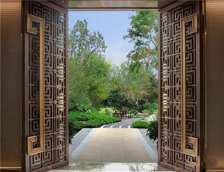 25款精美豪華中式大銅門設計