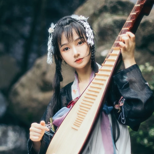 匠心啟航閱讀清新可愛唯美古風(fēng)女子頭像