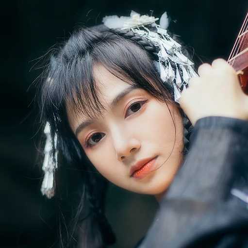 匠心啟航閱讀清新可愛唯美古風(fēng)女子頭像