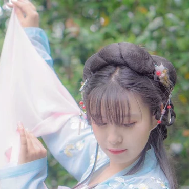 清新唯美匠心啟航閱讀古風(fēng)真人女子頭像