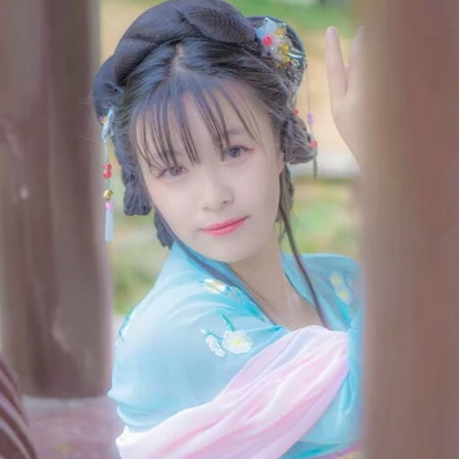 清新唯美匠心啟航閱讀古風(fēng)真人女子頭像