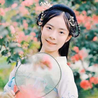 匠心啟航閱讀古風(fēng)真人唯美女子頭像