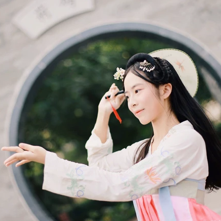 匠心啟航閱讀古風(fēng)真人唯美女子頭像