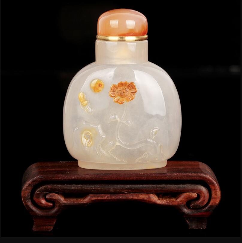 瑪瑙鼻煙壺，帝王心頭的玩物