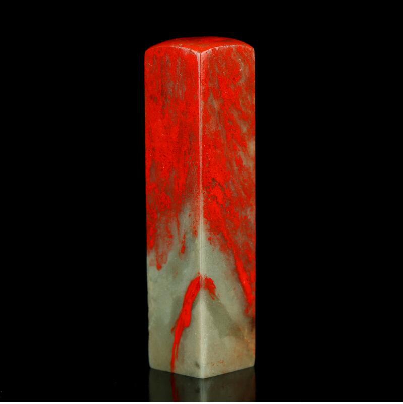 雞血石印章，人世間祥瑞之物