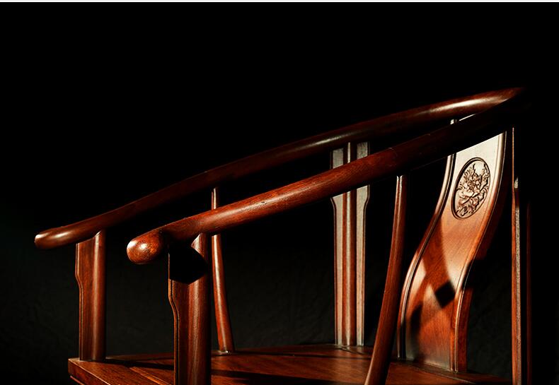 紅木太師椅，尊貴典雅氣勢(shì)宏偉