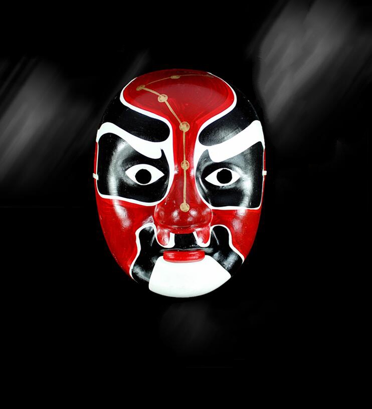 京劇臉譜之關(guān)羽，文化傳承的生命美