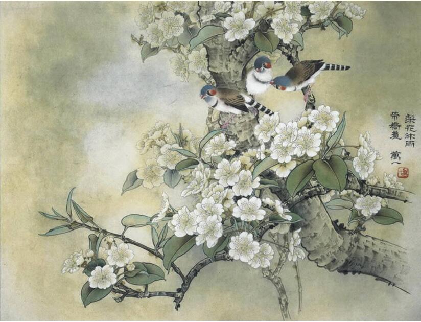 蜀繡作品欣賞，絲線縫韶華 錦緞裁幾寸