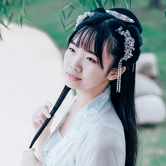 青青唯美小清新古風(fēng)女生真人頭像