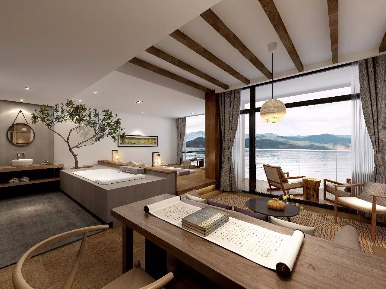 麗水·浮光，浮光指路茶香入夢(mèng)蓋一間湖畔大學(xué)