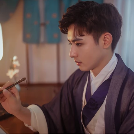 文藝復(fù)古氣息男生頭像，唯美古風(fēng)真人頭像