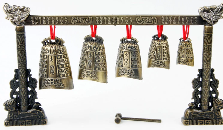 特色匠心啟航閱讀古典仿古編鐘，青銅器裝飾樂器擺件