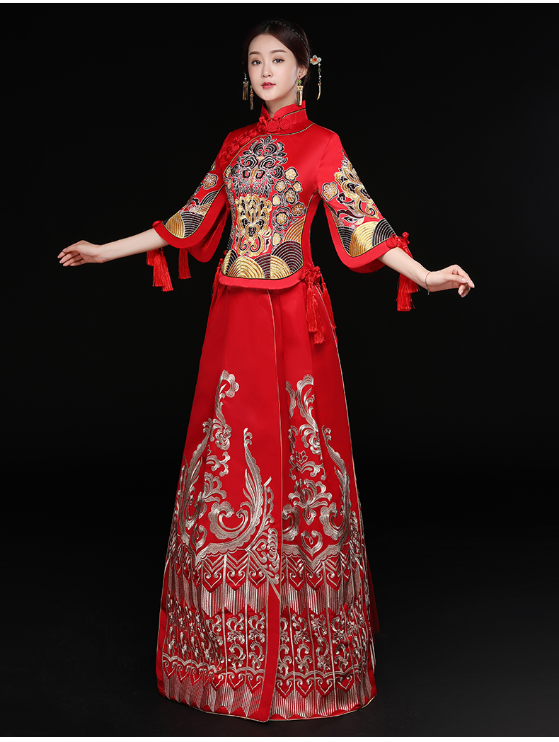 時尚匠心啟航閱讀新娘禮服，結婚禮服中式禮服