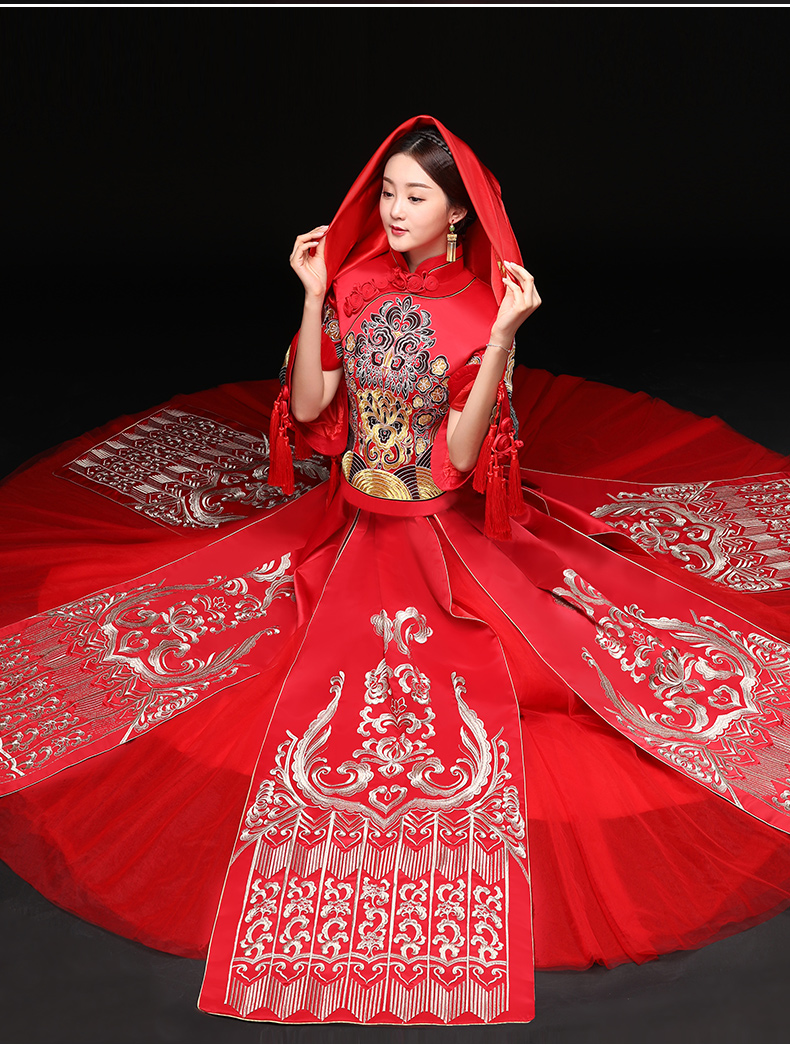 時尚匠心啟航閱讀新娘禮服，結婚禮服中式禮服