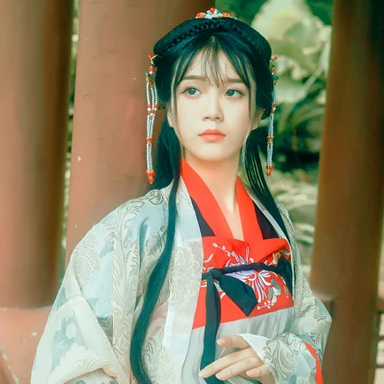 優(yōu)雅時尚古風頭像，唯美古風真人女子頭像