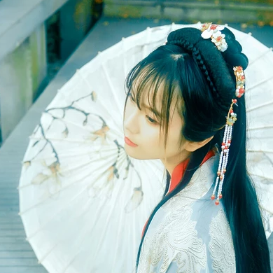 優(yōu)雅時尚古風頭像，唯美古風真人女子頭像