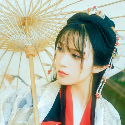 優(yōu)雅時尚古風頭像，唯美古風真人女子頭像