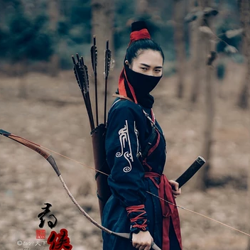 霸氣俠客頭像，唯美古風(fēng)真人頭像