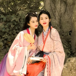 親密無間漢服古風(fēng)頭像，唯美古風(fēng)閨蜜頭像