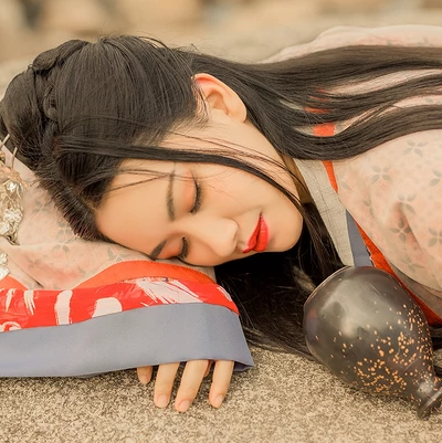 親密無間漢服古風(fēng)頭像，唯美古風(fēng)閨蜜頭像