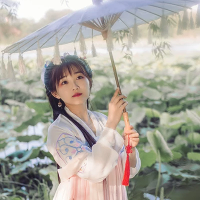 荷塘邊古風(fēng)頭像，唯美古風(fēng)閨蜜真人頭像