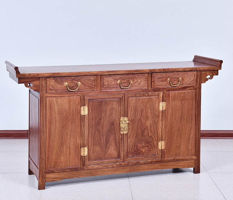 紅實木中式斗柜，仿古玄關中式柜子