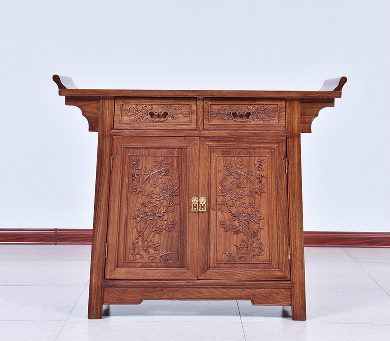 古典雕花家具，仿古紅木中式柜子