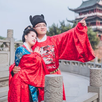 執(zhí)子之手與子偕老唯美頭像，唯美古風(fēng)情侶頭像