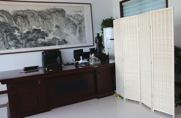 簡易屏風(fēng)竹編隔斷，中式木質(zhì)屏風(fēng)