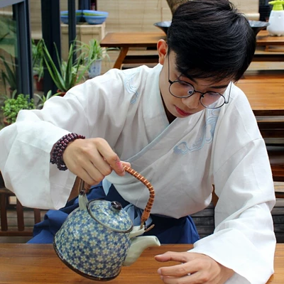 文藝范漢服男生頭像，唯美古風真人頭像