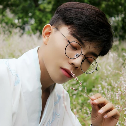 文藝范漢服男生頭像，唯美古風真人頭像