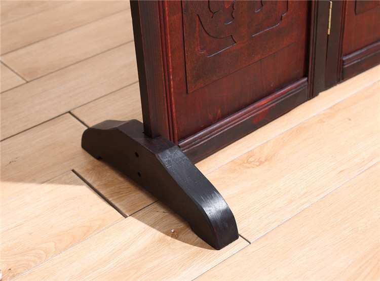 仿古實木屏風(fēng)隔斷，精美中式屏風(fēng)