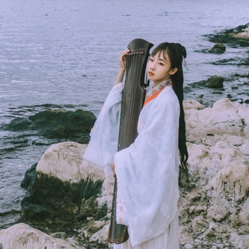 優(yōu)雅白衣女子頭像，唯美古風女子真人頭像