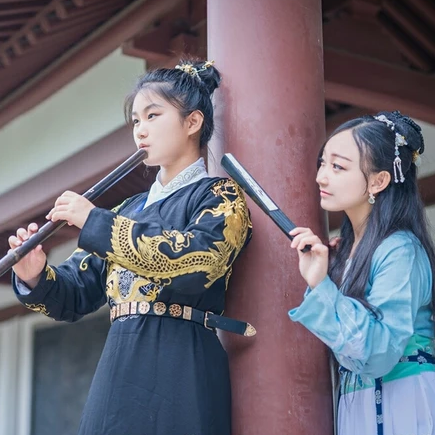 談笑風(fēng)生閨蜜頭像，唯美古風(fēng)頭像