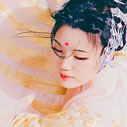 冰雪美人飄逸唯美頭像，唯美古風(fēng)女子頭像