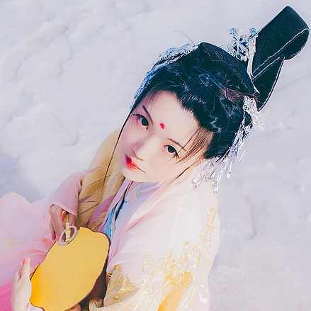 冰雪美人飄逸唯美頭像，唯美古風(fēng)女子頭像