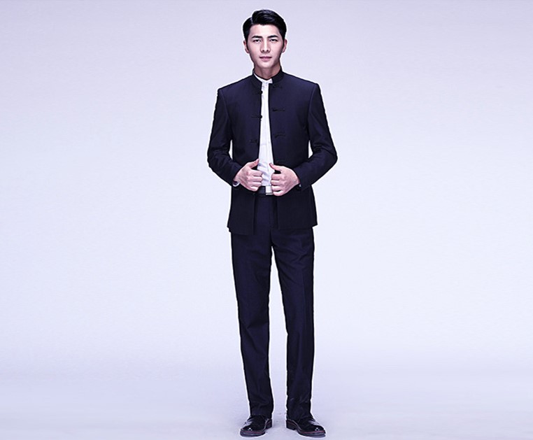 匠心啟航閱讀休閑立領(lǐng)中山裝，時(shí)尚復(fù)古國風(fēng)唐裝