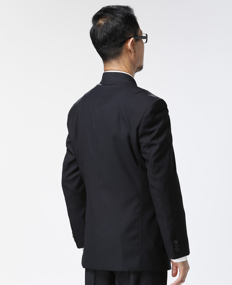 中華立領長袖中老年中山裝