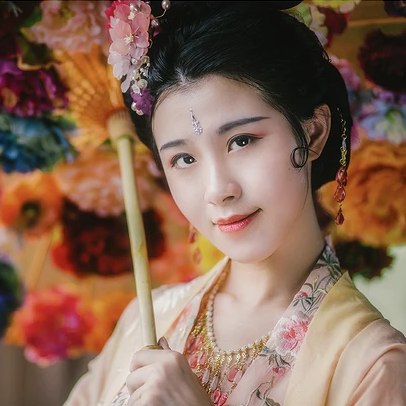 花樣年華女子頭像，唯美古風(fēng)真人頭像