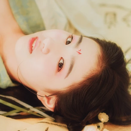 小清新漢服少女頭像，唯美古風(fēng)真人頭像