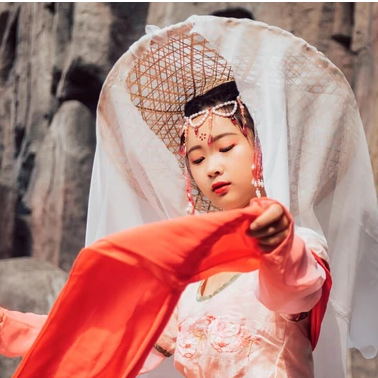 浮世年華少女頭像，唯美古風(fēng)真人頭像