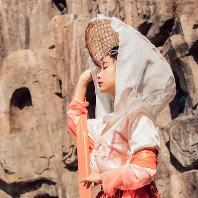 浮世年華少女頭像，唯美古風(fēng)真人頭像