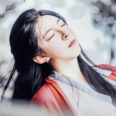 冰雪柔情少女頭像，唯美古風(fēng)真人頭像