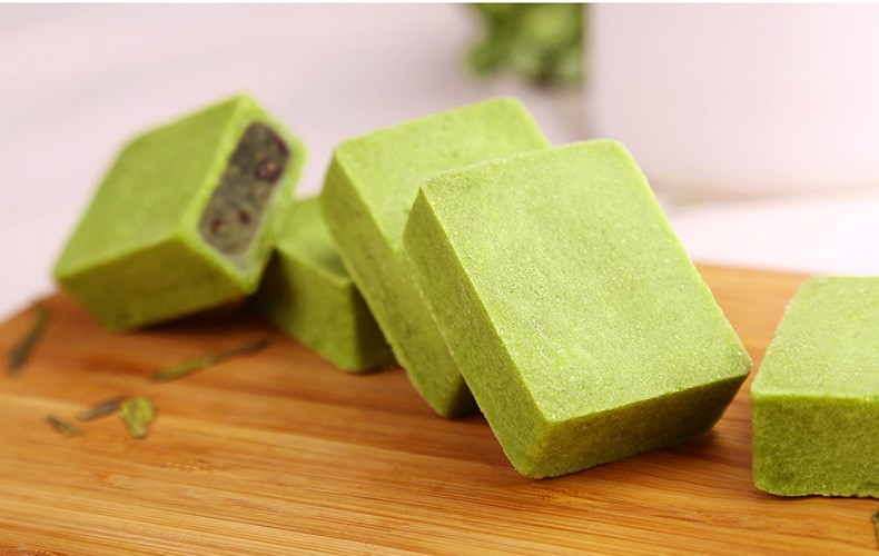 杭州特產(chǎn)美食糕點(diǎn)，特色手工抹茶點(diǎn)心龍井酥