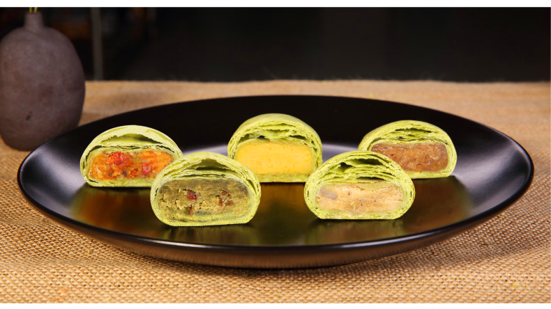 杭州特產(chǎn)美食糕點(diǎn)，特色手工傳統(tǒng)點(diǎn)心抹茶酥